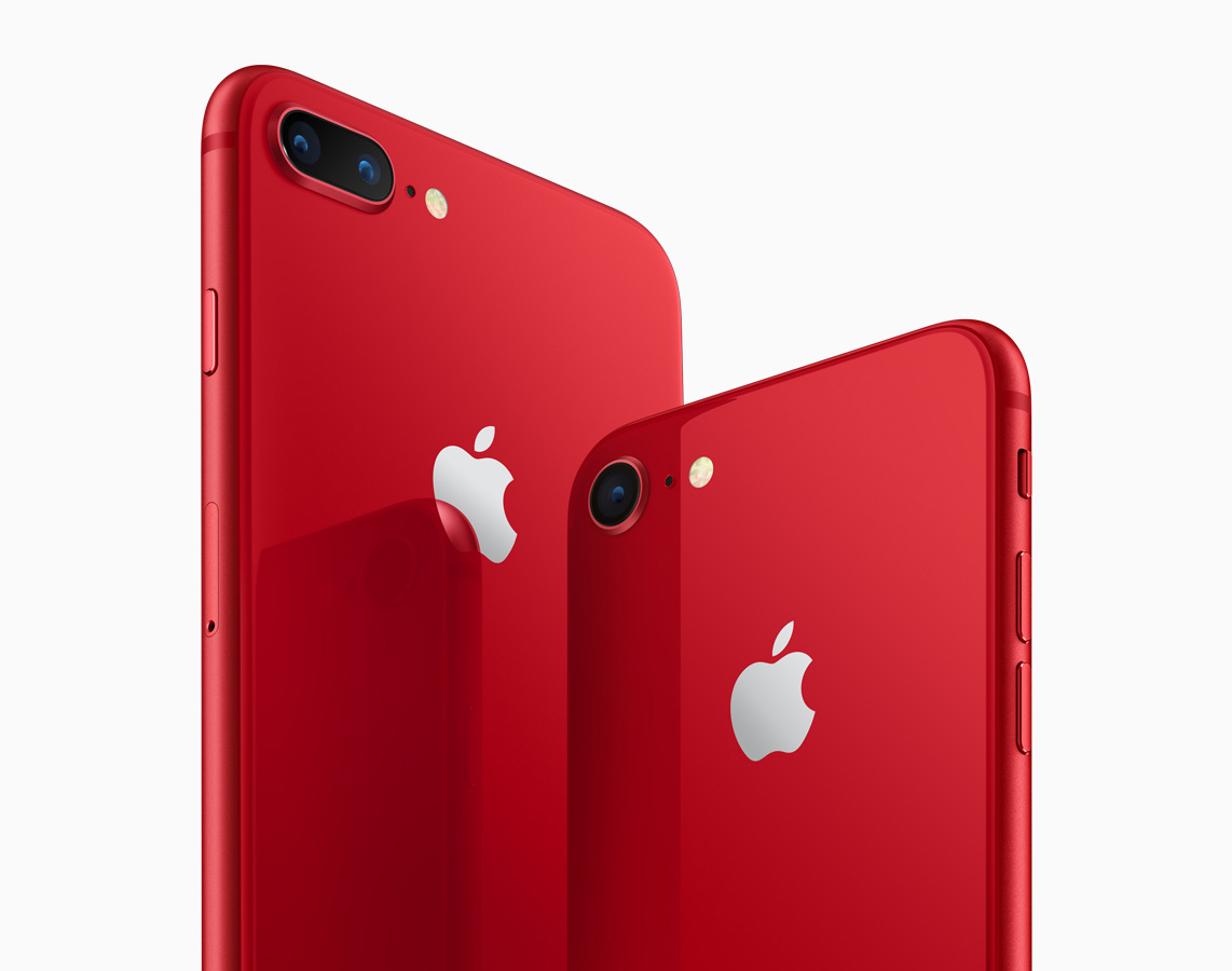 Công ty Apple ra mắt Iphone 8 và Iphone 8 Plus màu đỏ