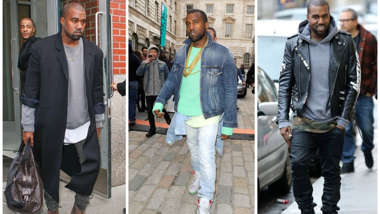 phong cách thời trang streetstyle của Kanye West