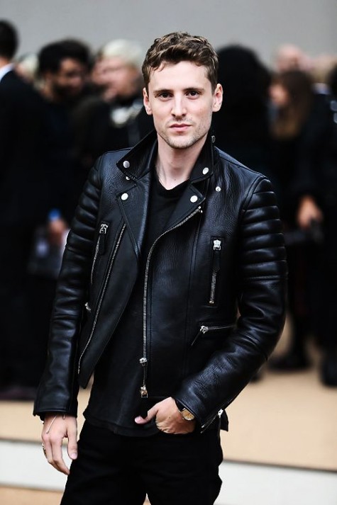 leather biker jacket