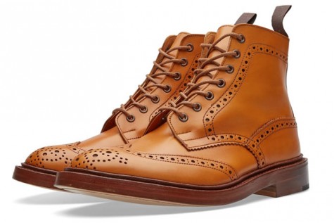 7 xu hướng thời trang giày nam nên tránh - brogue boots - elleman 3
