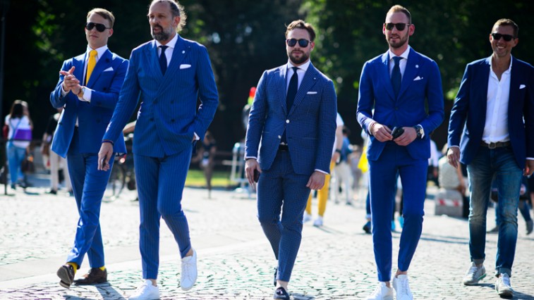 Những quy tắc phối đồ suits đẹp cùng giày trainers - heading image 1 - elleman