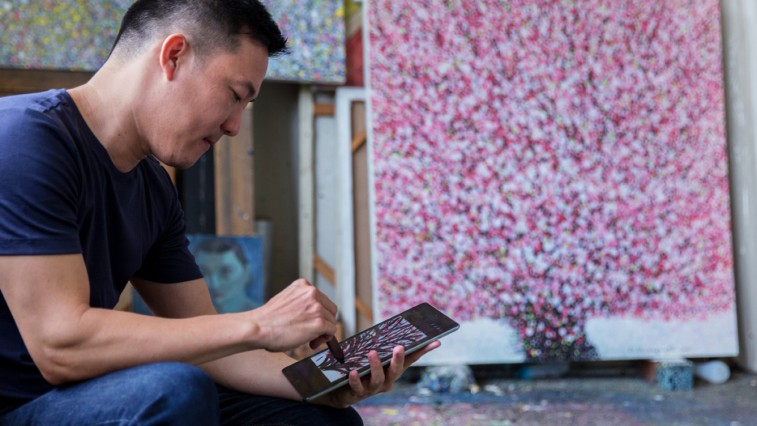 họa sĩ Việt Nam Liêu Nguyễn - apple - elleman