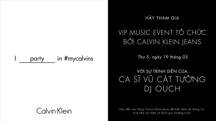 Calvin Klein MUSIC EVENT