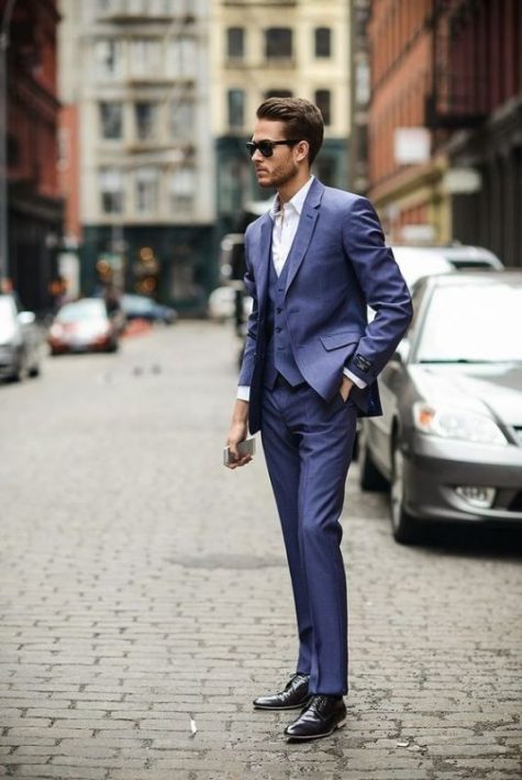 suit nam xanh - elle man 18