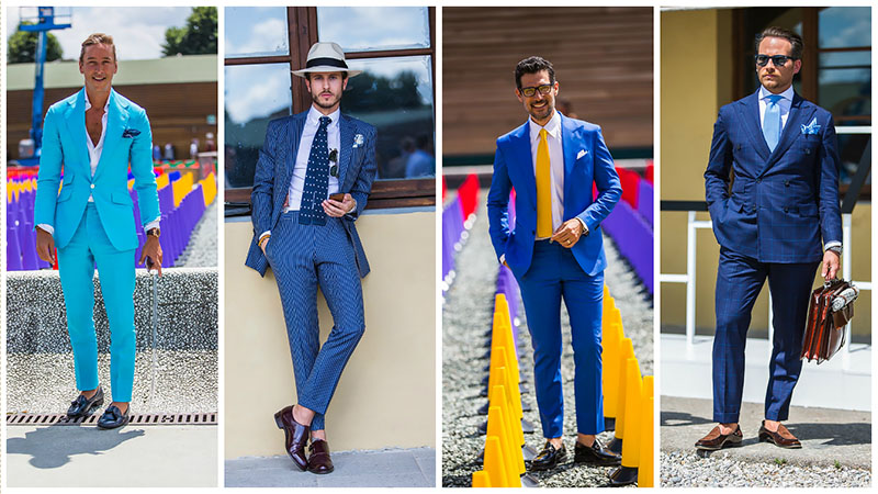 suit nam xanh - elle man 2