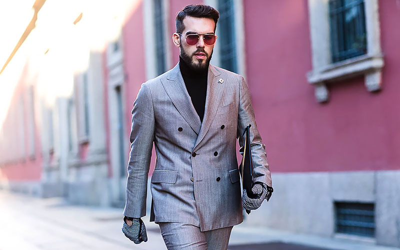 suit nam mau xam - featured image - elle man