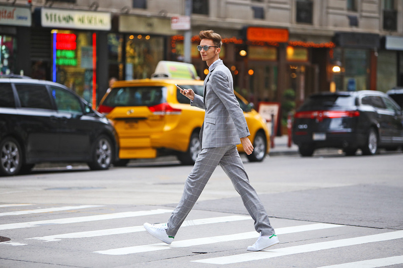 suit nam xam - suit xam nhat casual 1.1 - elle man