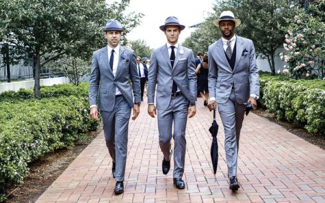 suit nam xam - suit xam nhat formal - elle man