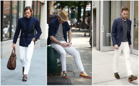 Thu này bạn có dám thử sức với denim trắng?