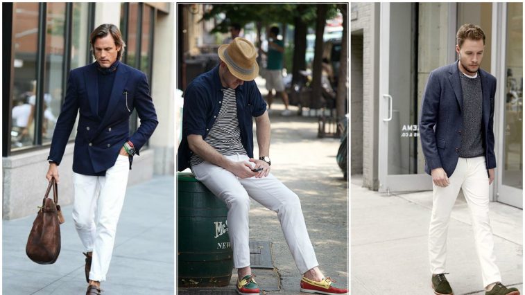 Thu này bạn có dám thử sức với denim trắng?