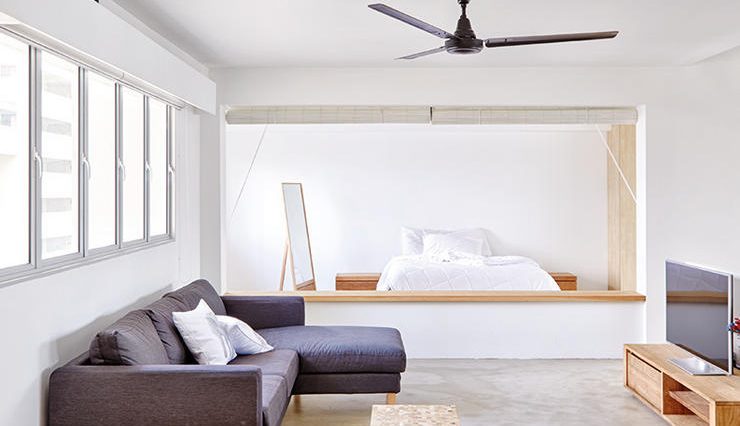 phong cách nhà tối giản cho quý ông độc thân hiện đại - elle man