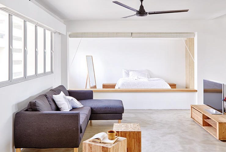 phong cách nhà tối giản cho quý ông độc thân hiện đại - elle man