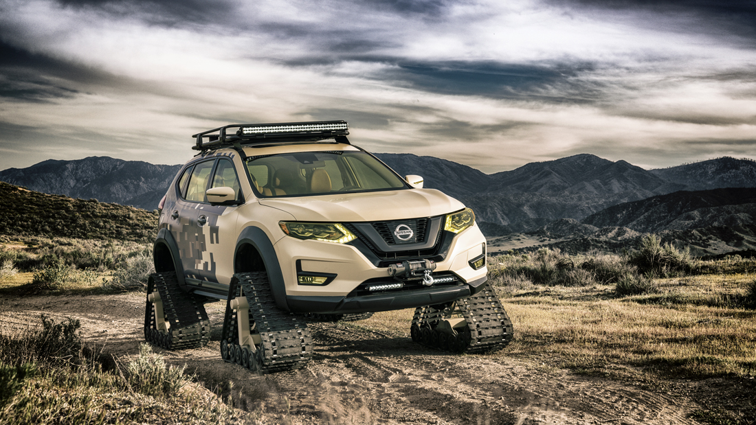 trien lam oto - elle man - feature- Nissan_Rogue_Trail_Warrior_Project