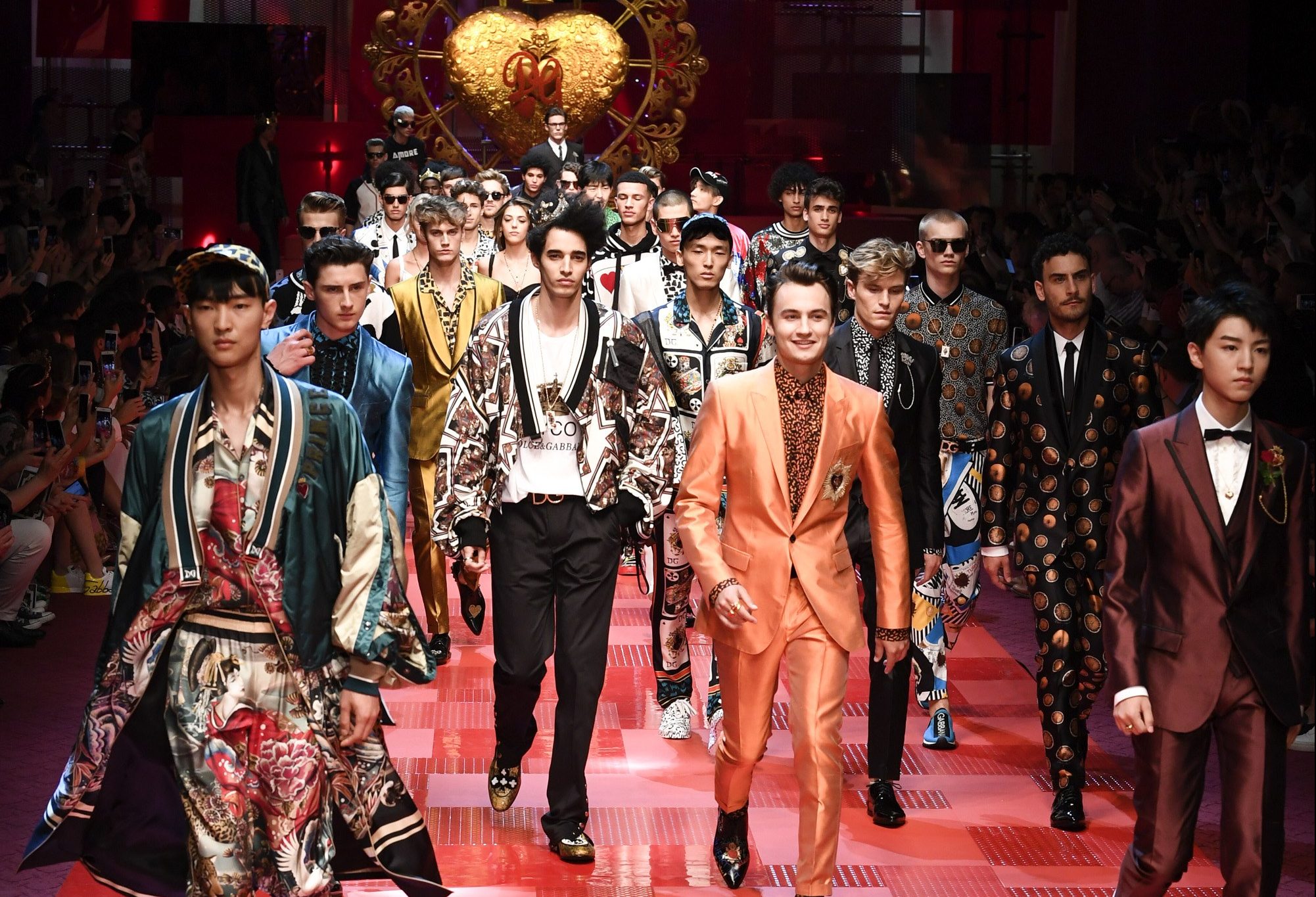 Dolce & Gabbana elleman show