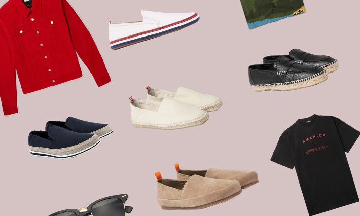 COVER 7 ELLE Man Style Calendar Chuyển mùa cùng giày Espadrilles 2