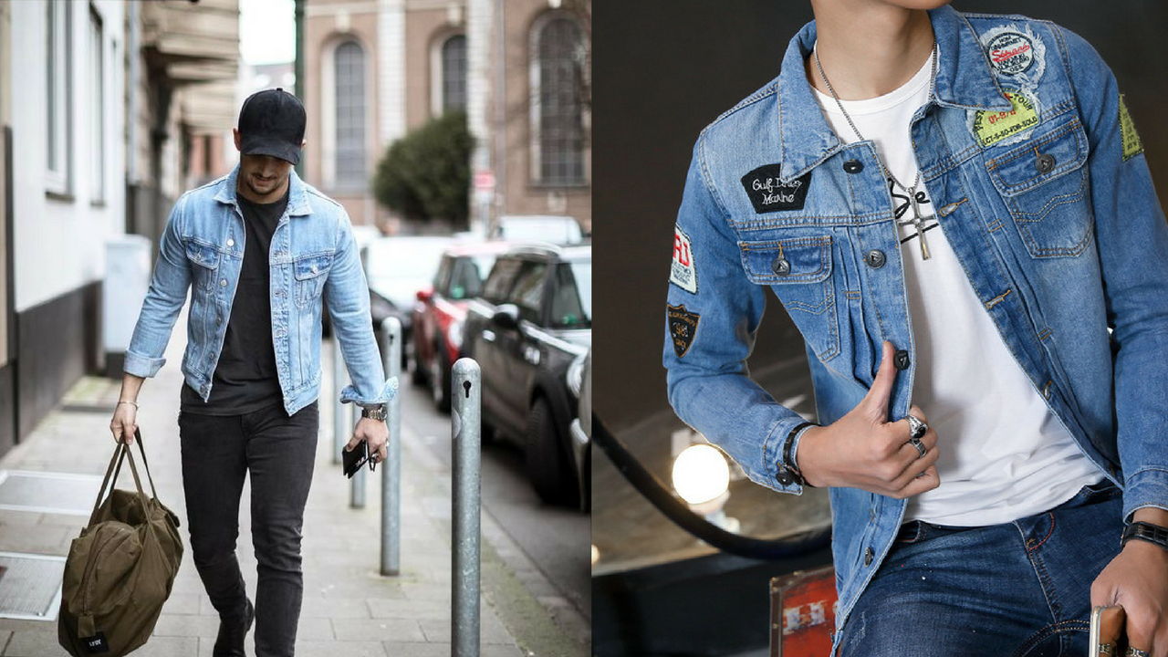 xu hướng denim elle man