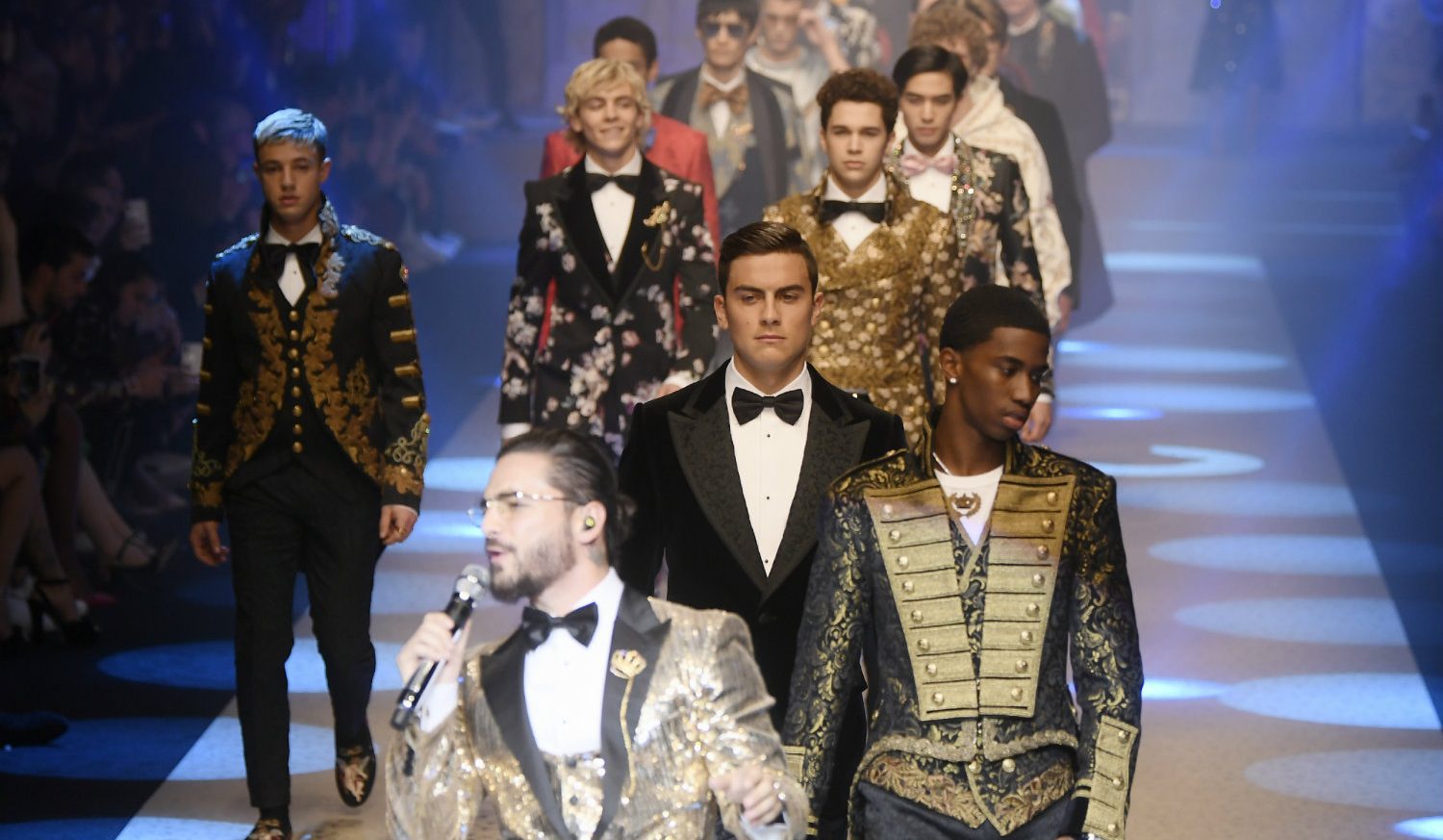 show dien dolce & gabbana tuan le thoi trang nam milan 2018 - 01