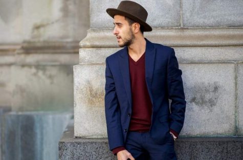 ao blazer nam - elle man cover