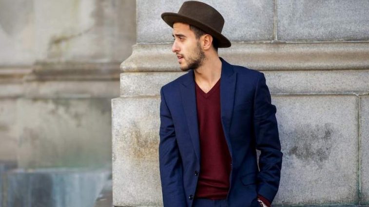 ao blazer nam - elle man cover