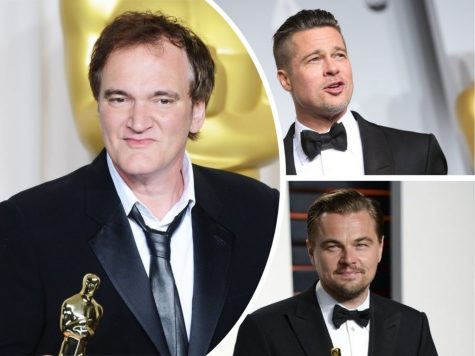 brad pitt - quentin tarantino - dicaprio - elle man
