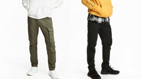 quần dài nam - quần cargo H&M 1.1 - elle man