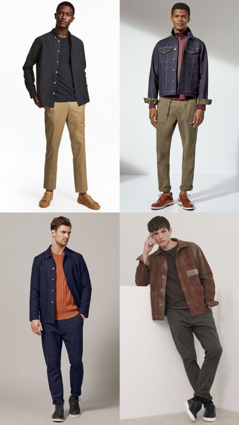 quần dài nam - quần twill chinos - elle man