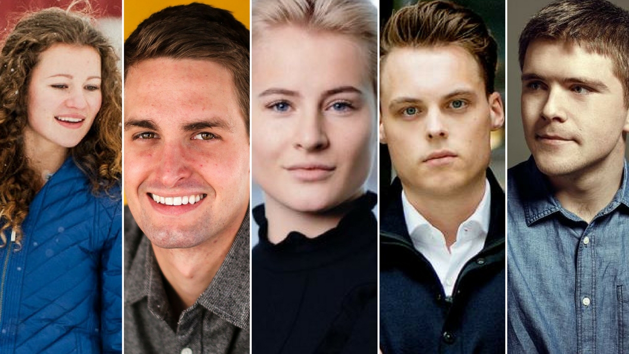 Chân dung 5 tỷ phú thế giới trẻ tuổi hiện nay