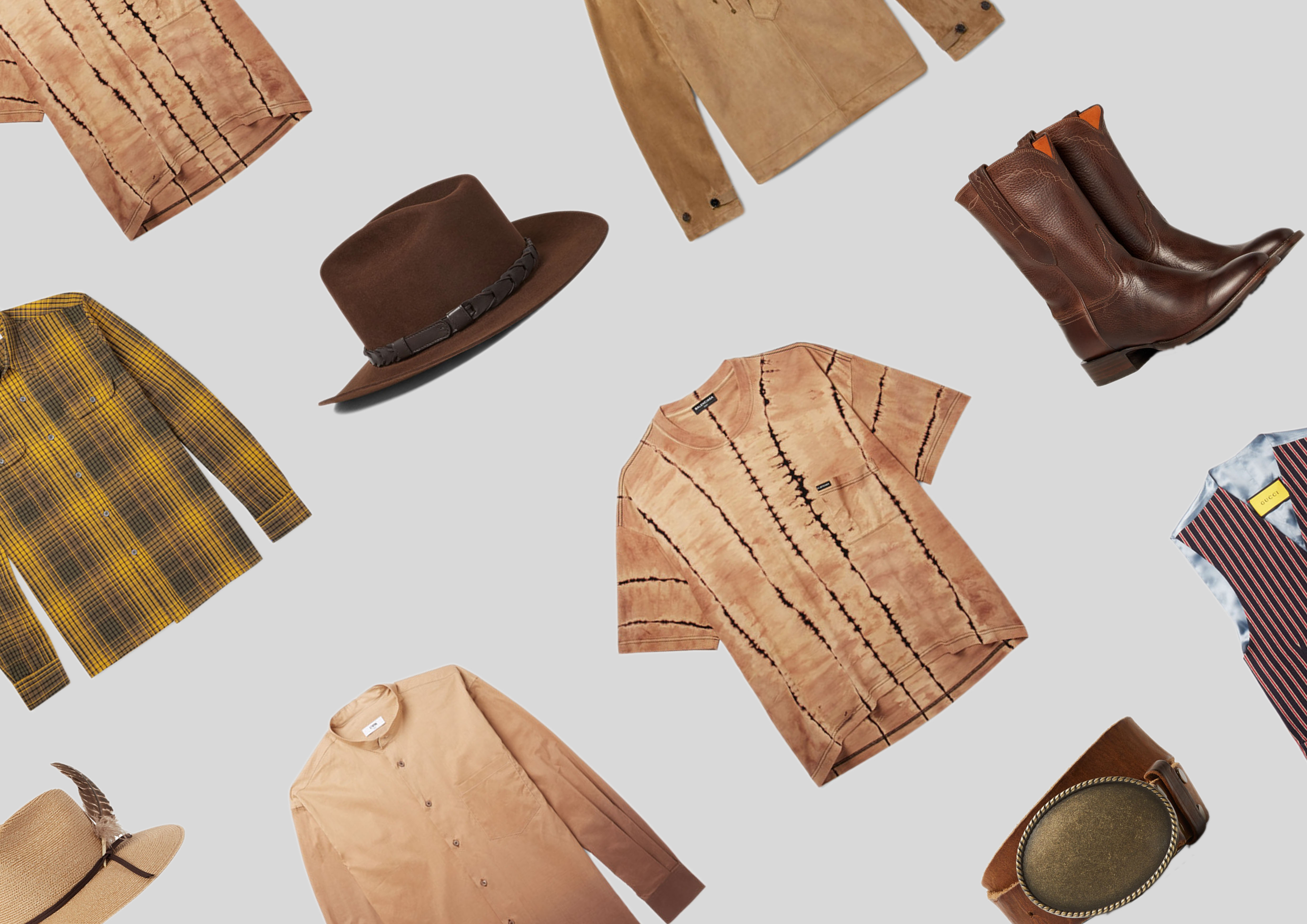 ELLE Man Style Calendar: bụi phủi với xu hướng thời trang wild wild west (19–25/3/2018)