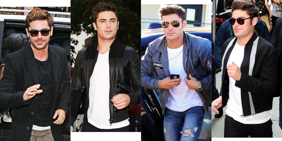 phong cách thời trang Zac Efron- elle man1