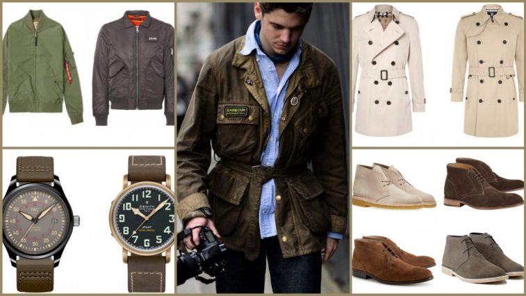item phong cach military - elle man feature 1