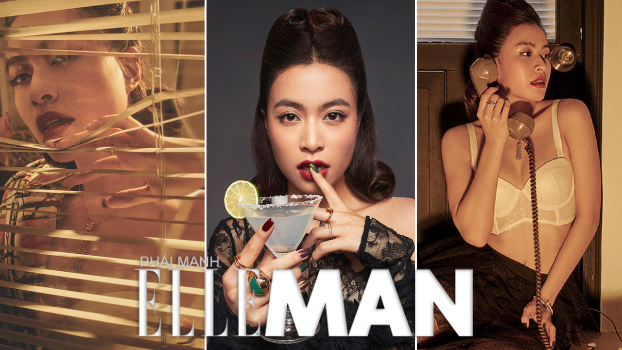 hoang thuy linh - elle man feature