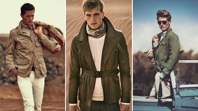 ao khoa safari - elle man feature