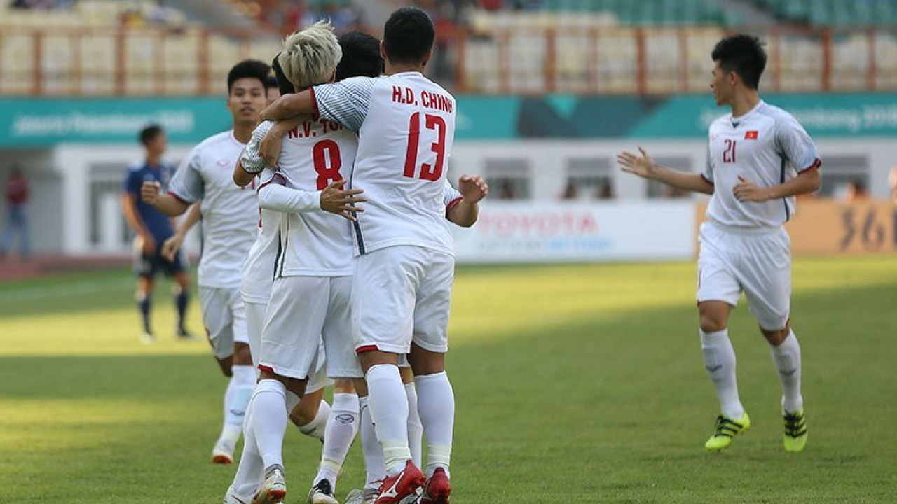 doi tuyen u23 viet nam vs nhat ban asiad 2018 - elle man vietnam