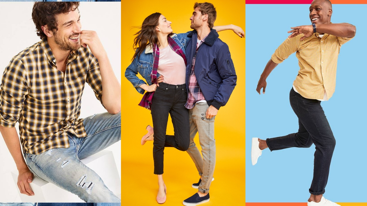 phoi do voi denim - elle man feature