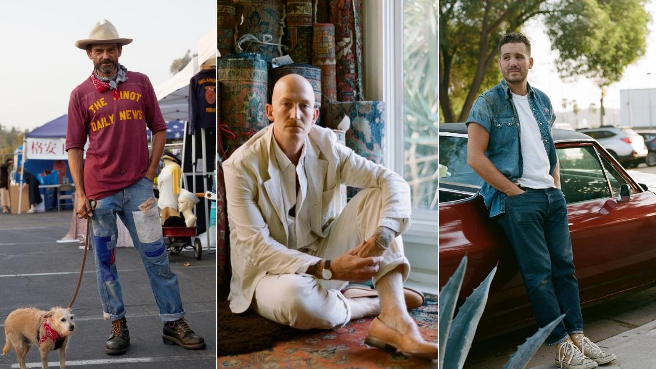phong cach vintage - elle man feature