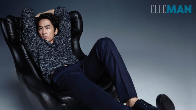 song seung hun - elle man feature