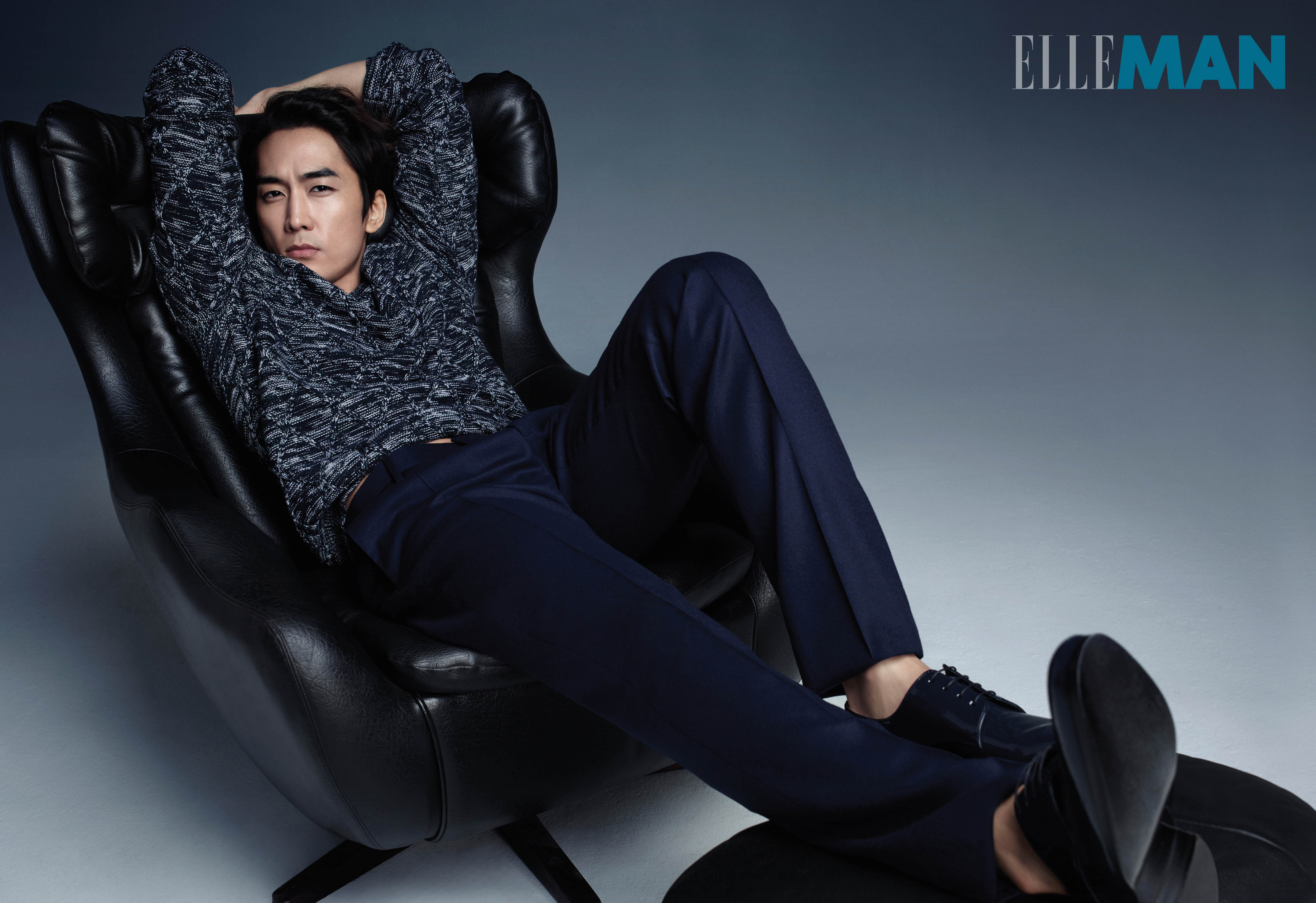 song seung hun - elle man feature