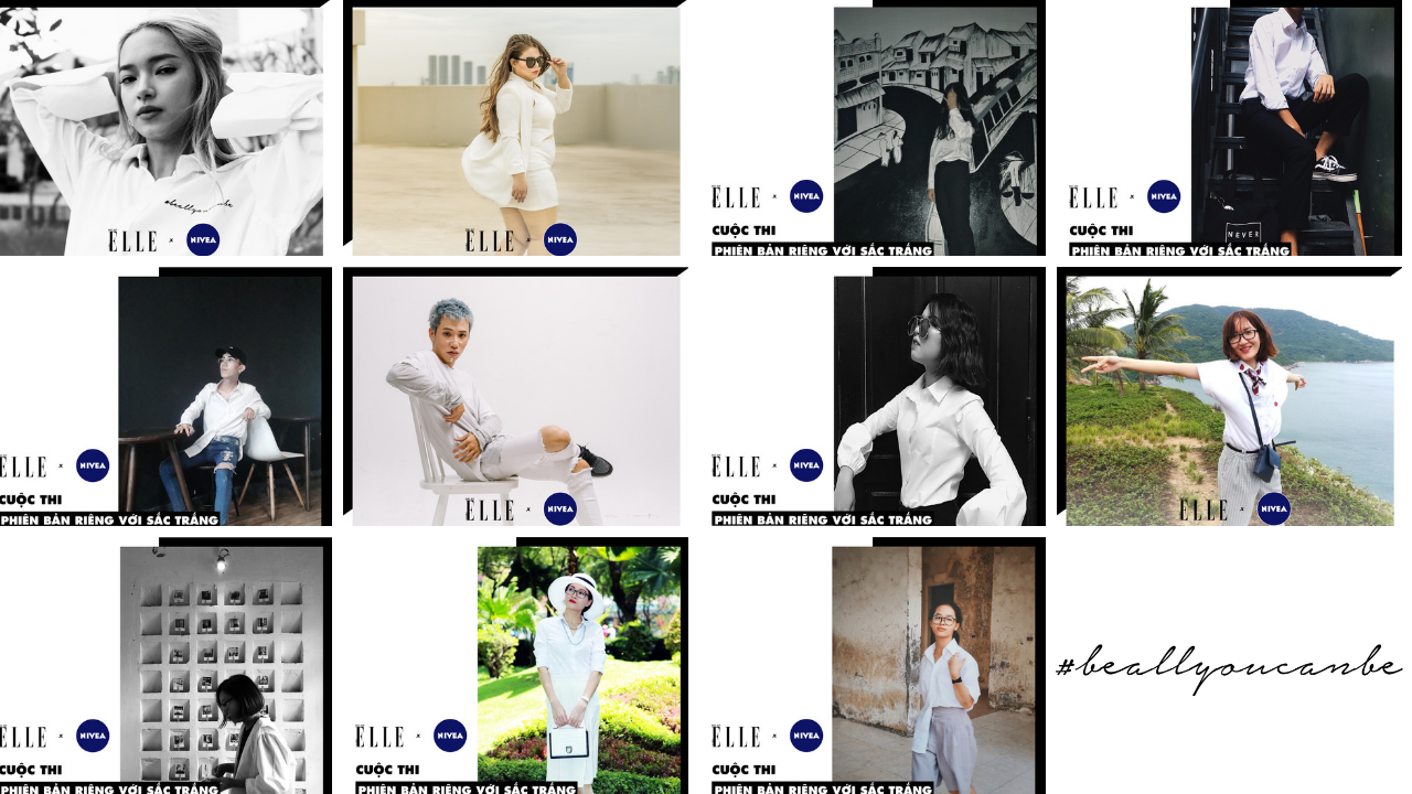 Nivea black & white - Contest Top 10 Collage - elle man feature