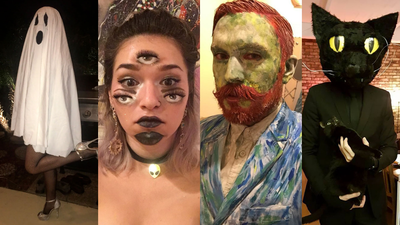 hoa trang halloween elle man