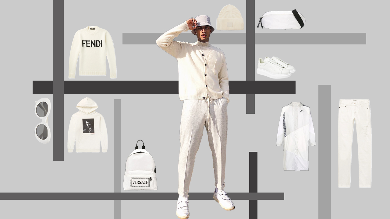 ELLE Man Style Calendar: Phong cách thời trang monochrome cùng tone trắng