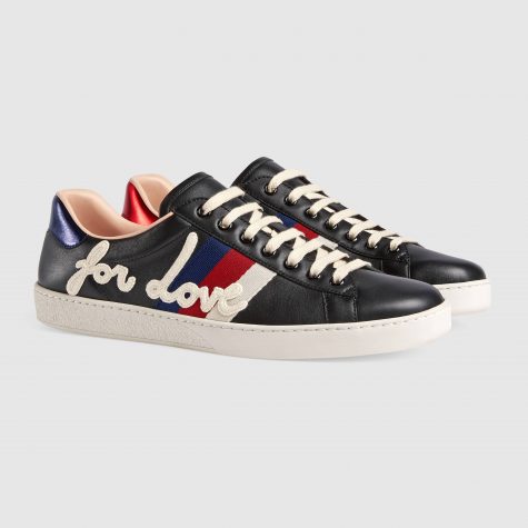 giay the thao tet 2019 - gucci ace sneaker monogram - elle man 5