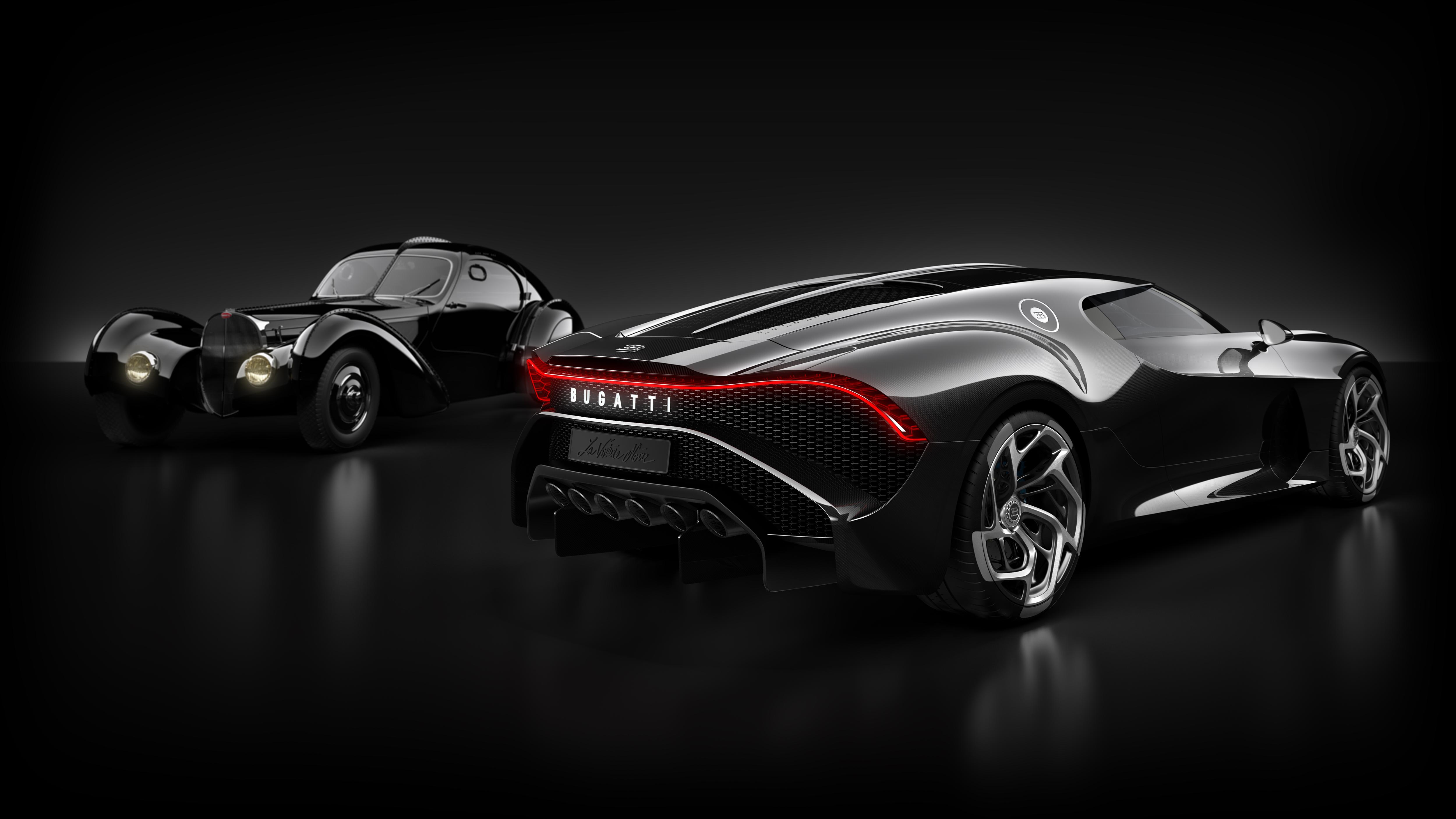 sieu xe Bugatti La Voiture Noire elle man feature