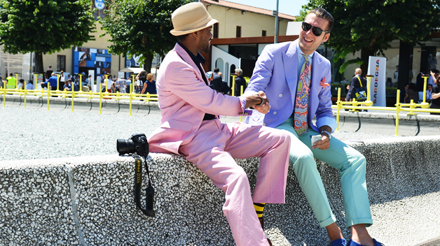 quan ao mau pastel - elle man feature