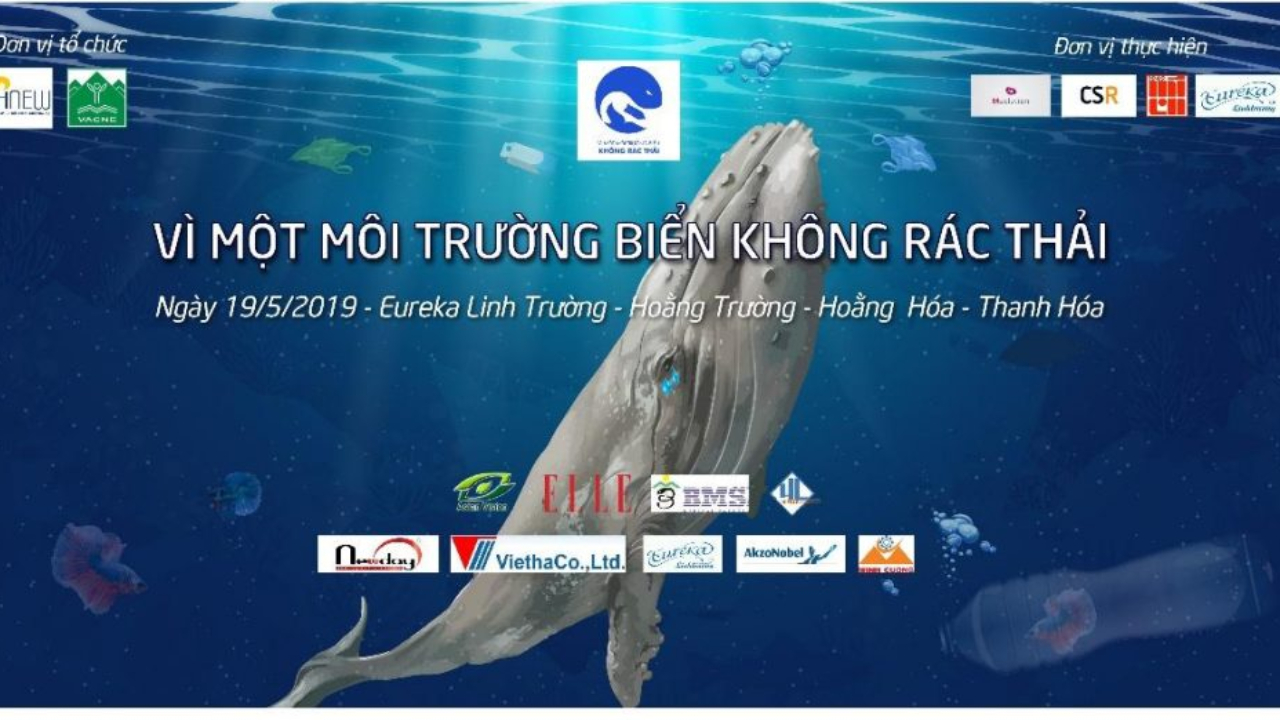 banner vì một môi trườn biển không rác thải ảnh bìa
