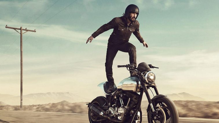 diễn viên Keanu Reeves và bộ siêu tập siêu xe feature