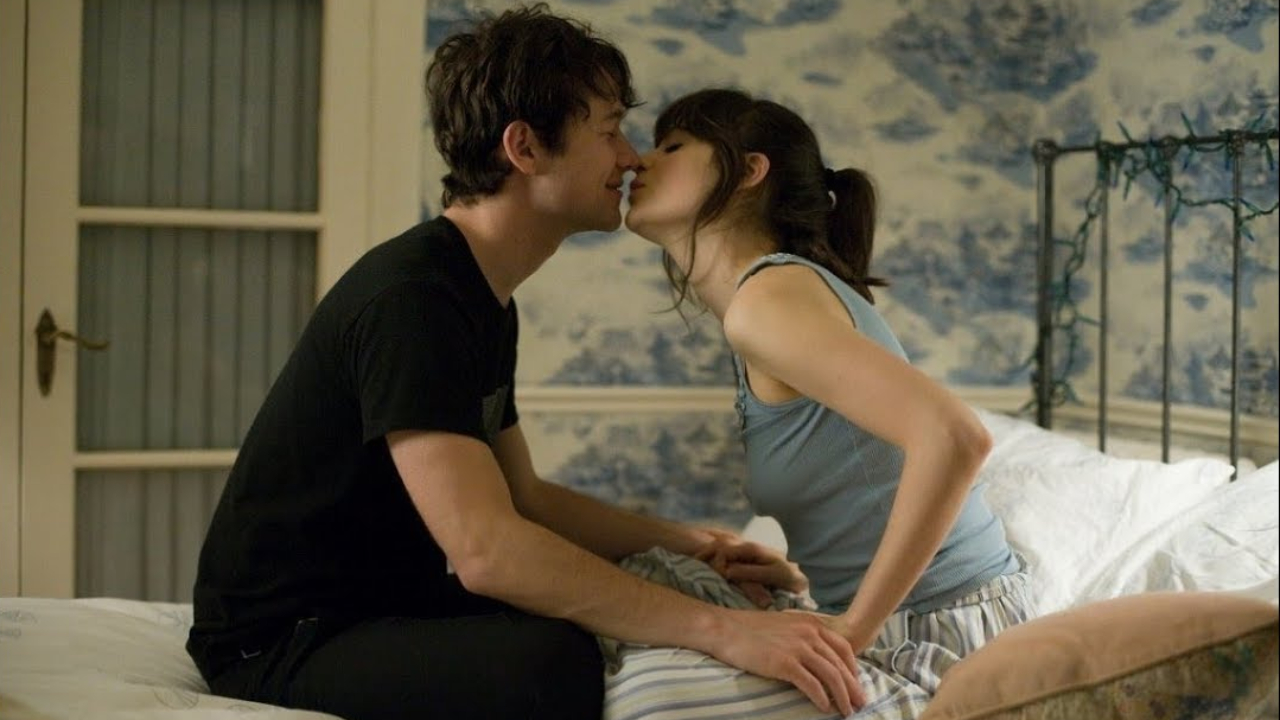 hôn người yêu-cặp đôi hôn nhau trong phim 500 days of Summer