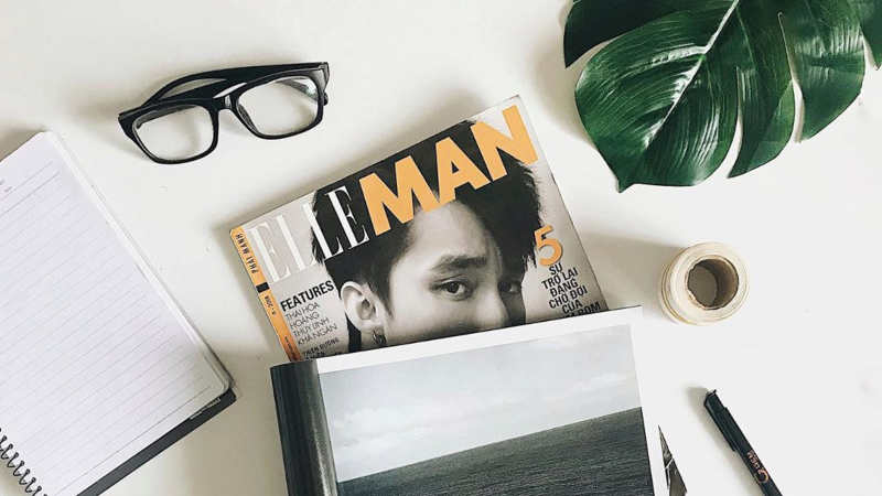 chụp ảnh flatlay