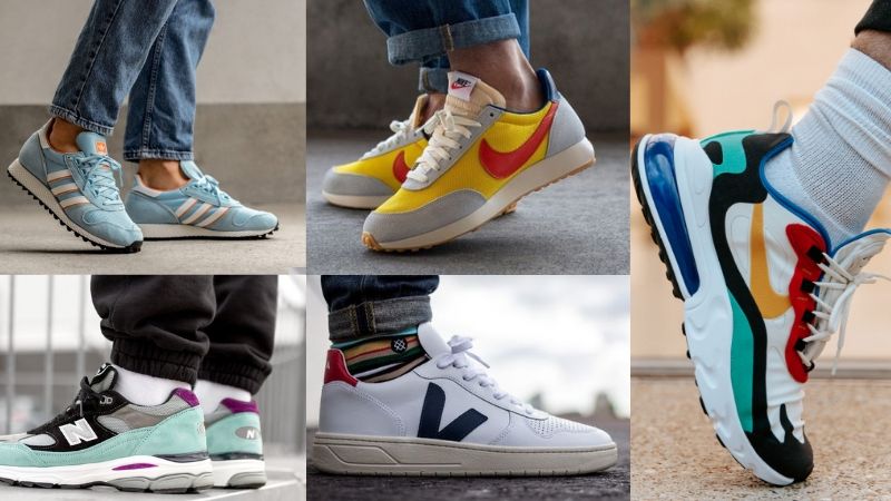 Những mẫu giày sneakers dành cho mua Hè