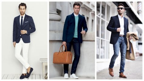 cach phoi do quan jeans - ao blazer - elle man feature 1