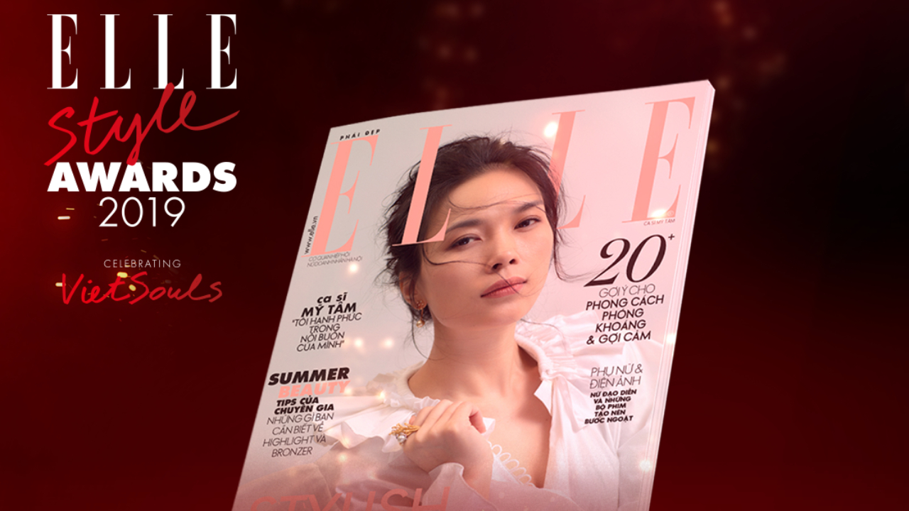 Cover Của Năm ELLE Style Awards 2019 ca sĩ Mỹ Tâm